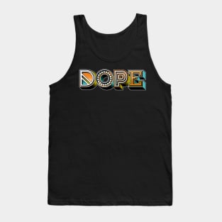 “typo-GRAPHIC-all” Dope Tank Top